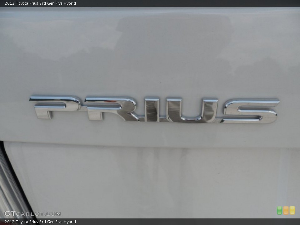 2012 Toyota Prius 3rd Gen Custom Badge and Logo Photo #66279504