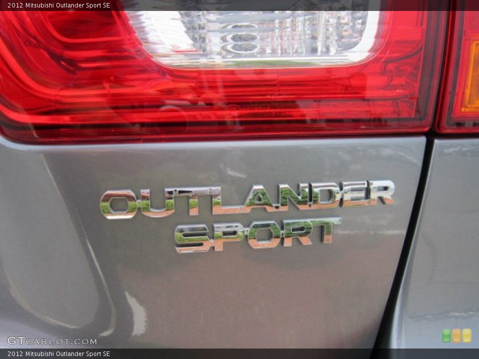 2012 Mitsubishi Outlander Sport Badges and Logos