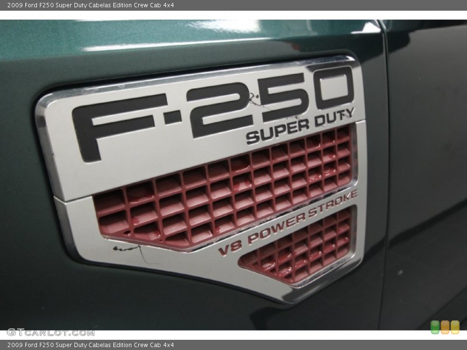 2009 Ford F250 Super Duty Badges and Logos
