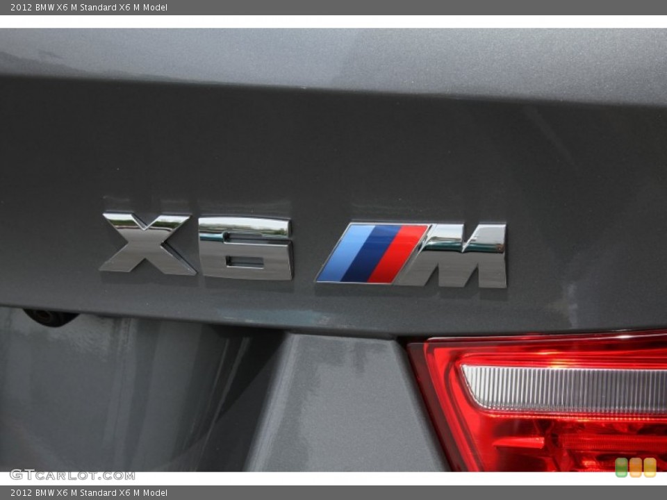 2012 BMW X6 M Badges and Logos