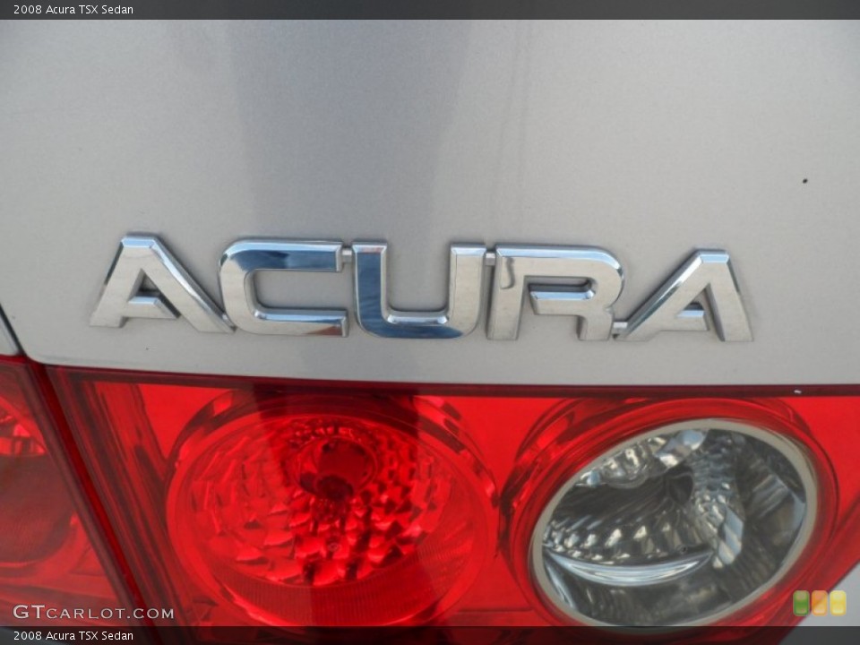 2008 Acura TSX Badges and Logos