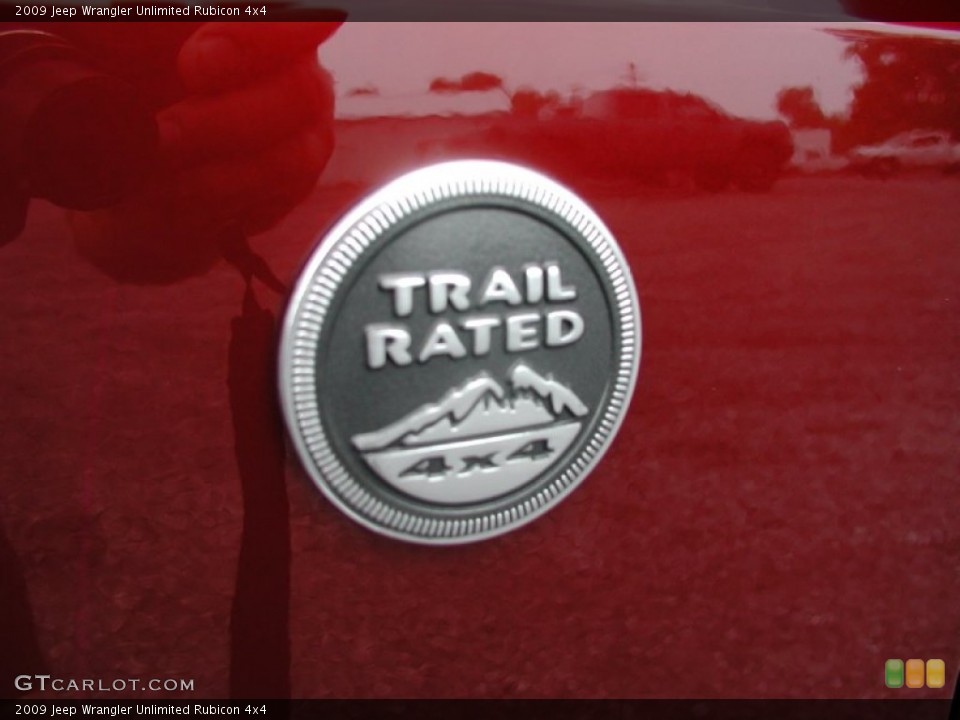 2009 Jeep Wrangler Unlimited Badges and Logos