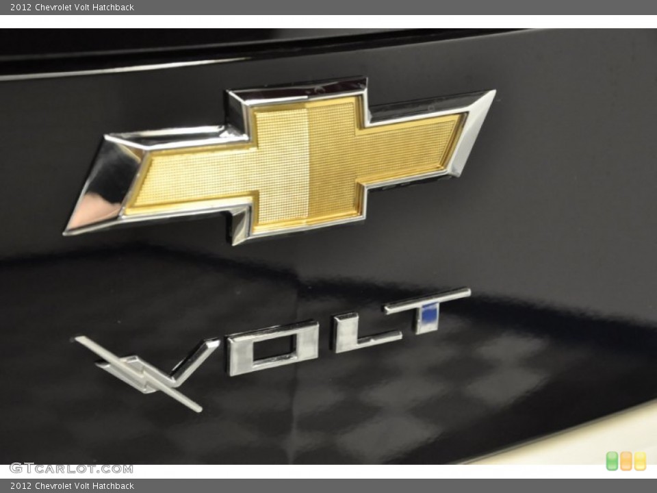 2012 Chevrolet Volt Badges and Logos