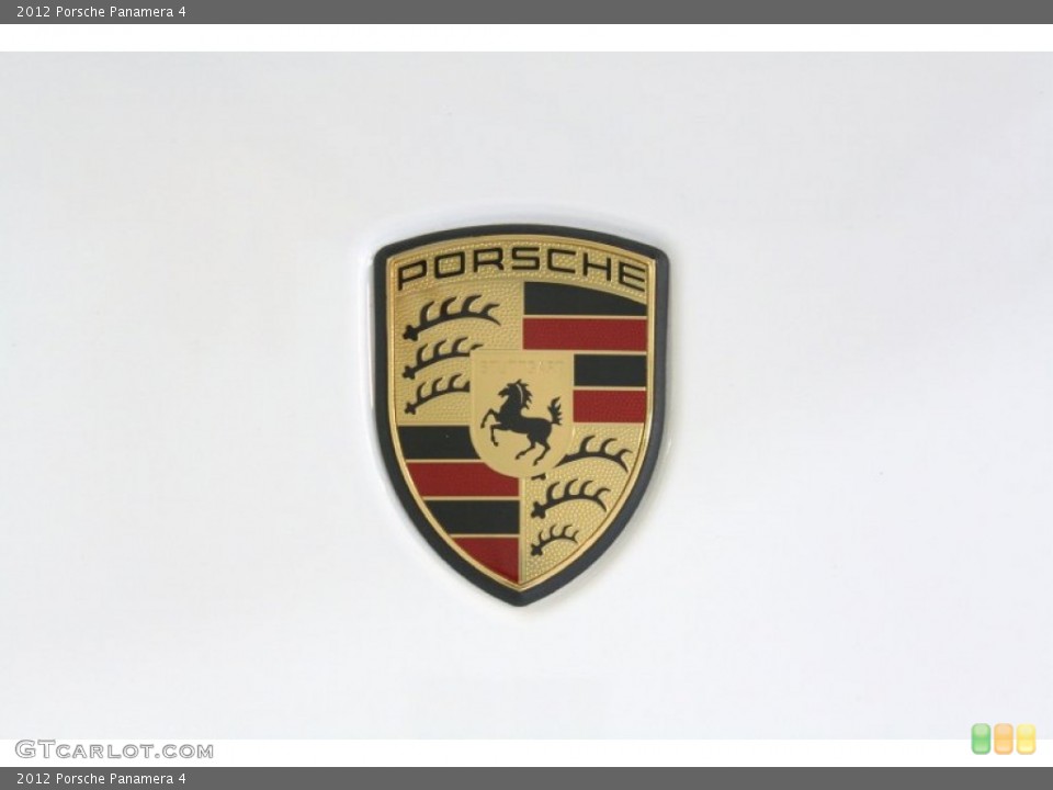 2012 Porsche Panamera Badges and Logos