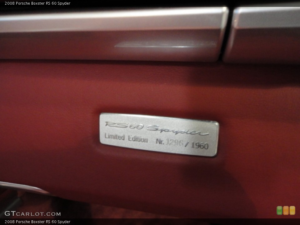 2008 Porsche Boxster Custom Badge and Logo Photo #67529135