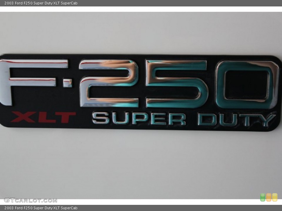 2003 Ford F250 Super Duty Custom Badge and Logo Photo #67641501