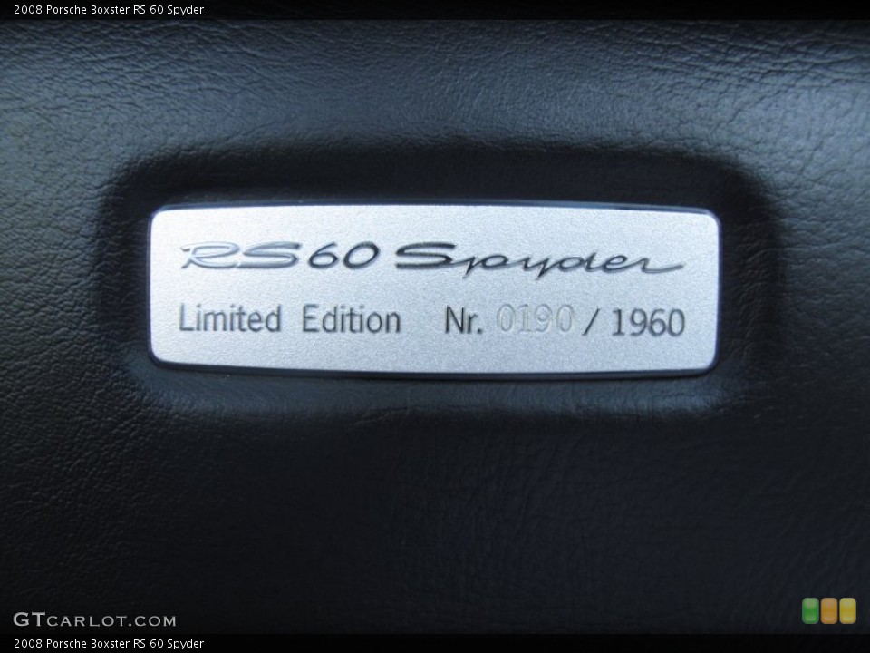 2008 Porsche Boxster Custom Badge and Logo Photo #67657192
