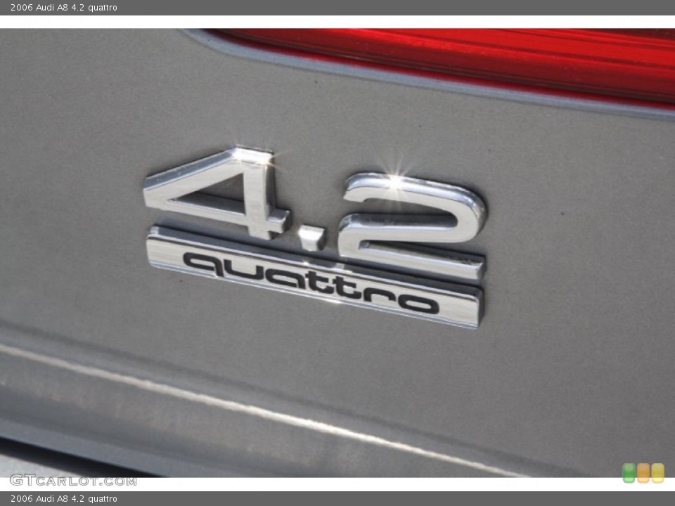 2006 Audi A8 Badges and Logos