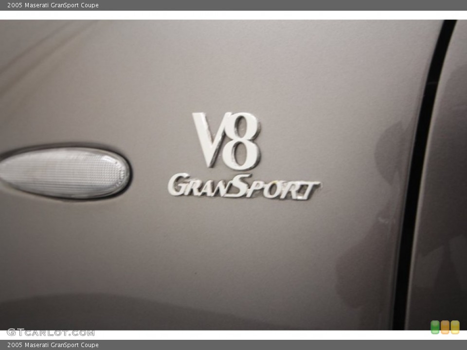 2005 Maserati GranSport Badges and Logos