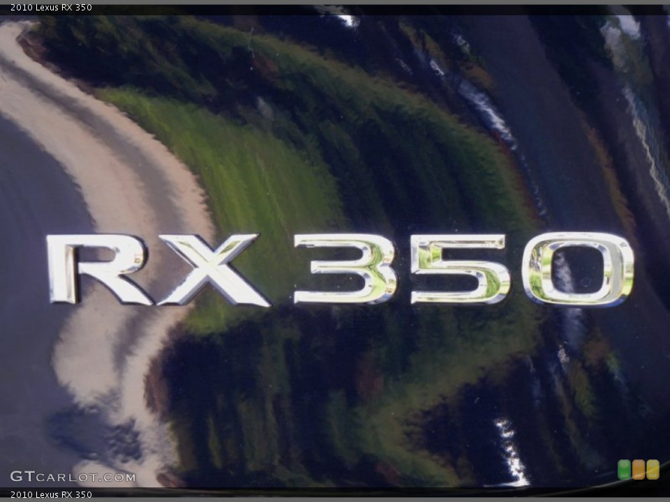 2010 Lexus RX Badges and Logos