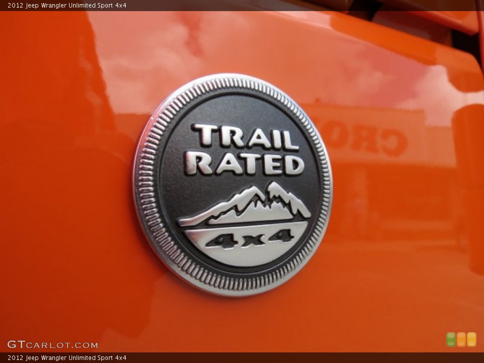 2012 Jeep Wrangler Unlimited Custom Badge and Logo Photo #68000603