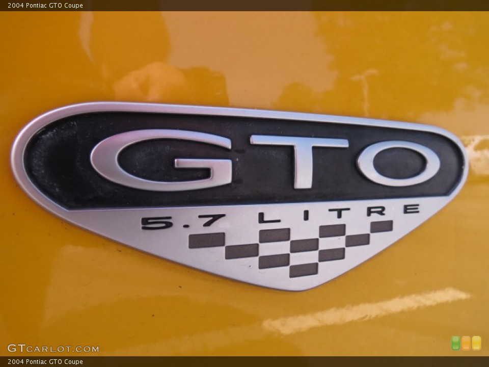 2004 Pontiac GTO Custom Badge and Logo Photo #68228617