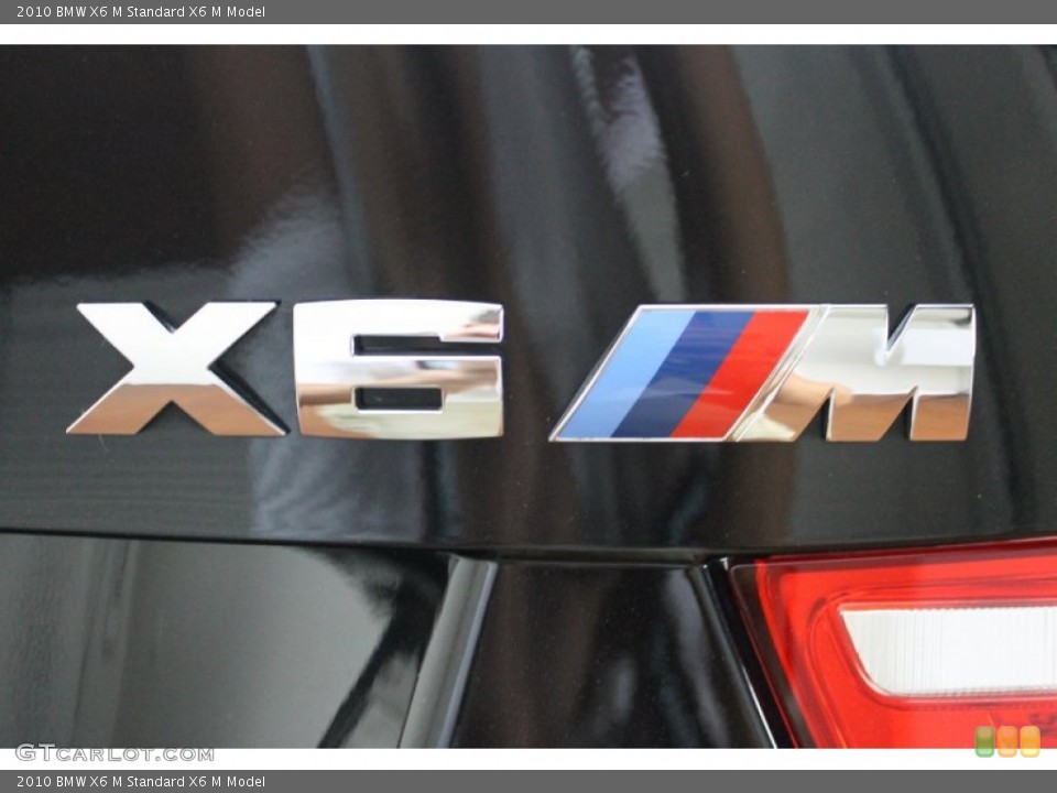 2010 BMW X6 M Badges and Logos