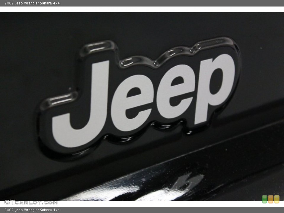 2002 Jeep Wrangler Badges and Logos