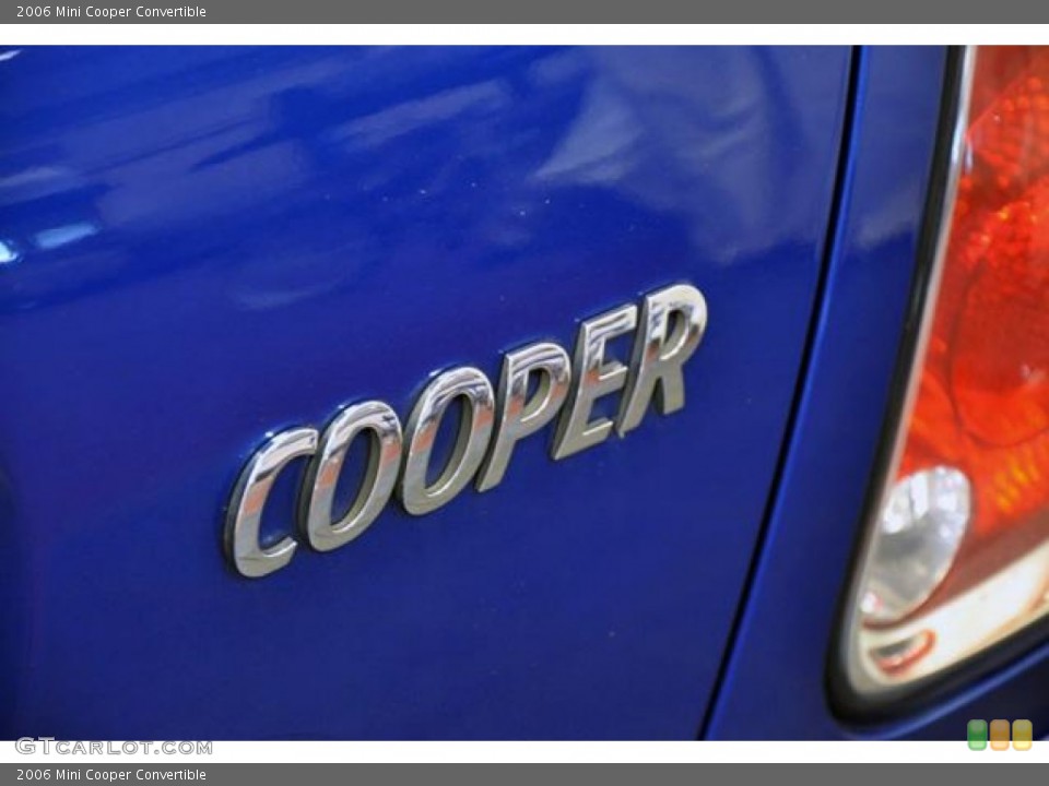 2006 Mini Cooper Badges and Logos