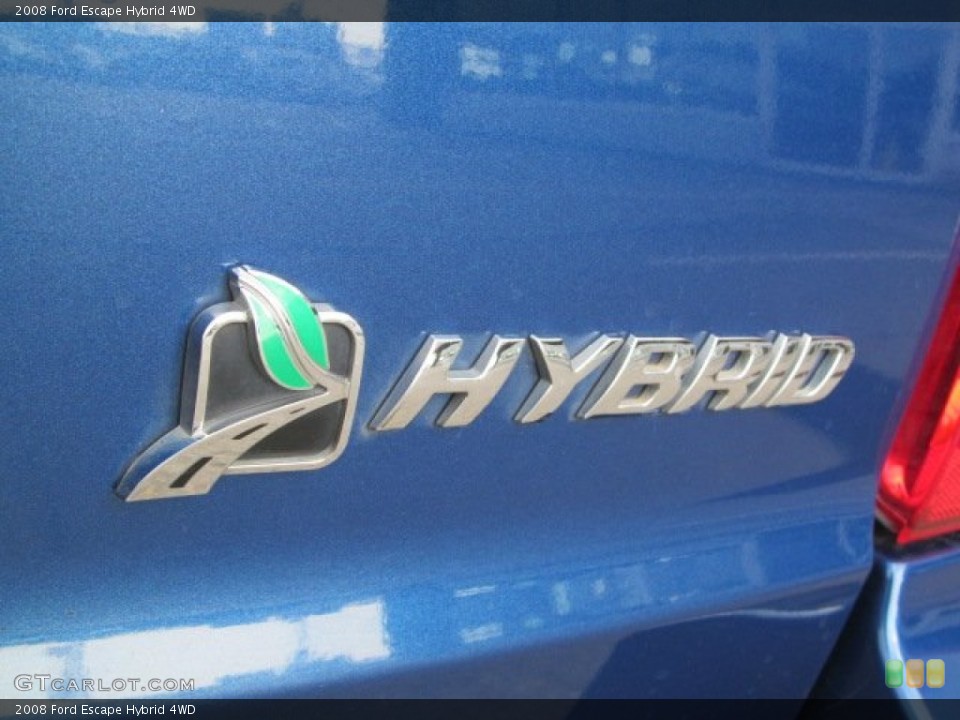 2008 Ford Escape Badges and Logos