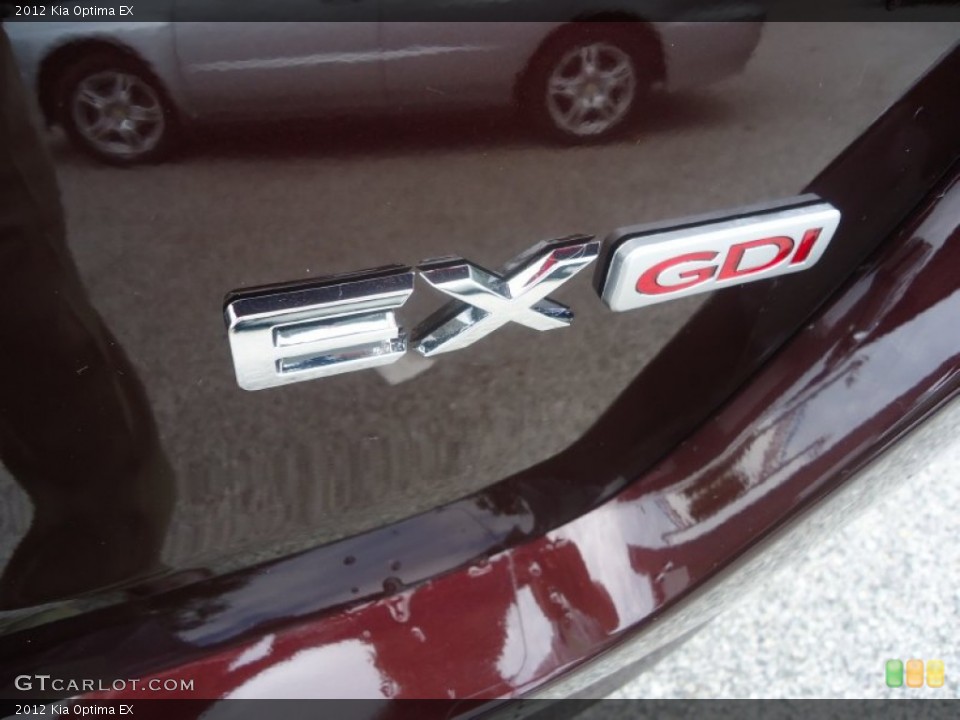 2012 Kia Optima Badges and Logos