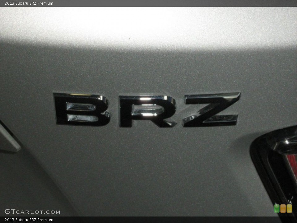 2013 Subaru BRZ Badges and Logos