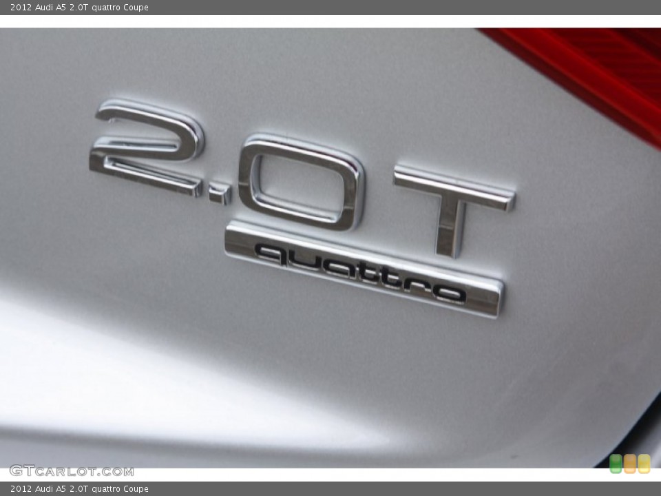 2012 Audi A5 Badges and Logos