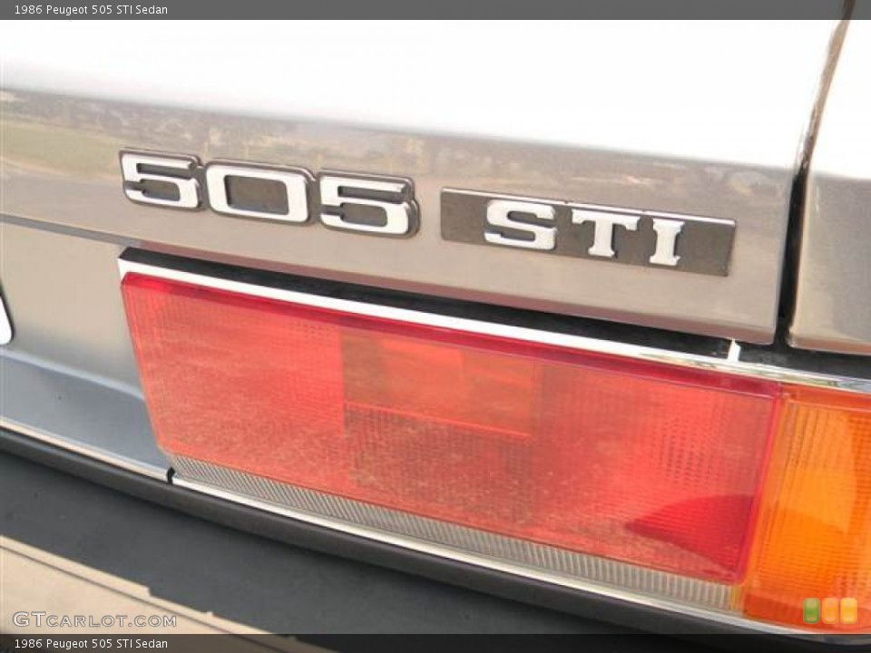 1986 Peugeot 505 Custom Badge and Logo Photo #69168718
