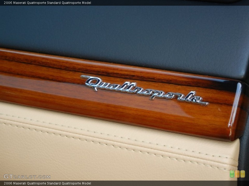 2006 Maserati Quattroporte Badges and Logos