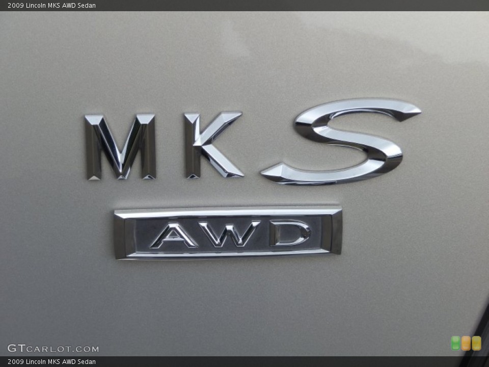 2009 Lincoln MKS Badges and Logos