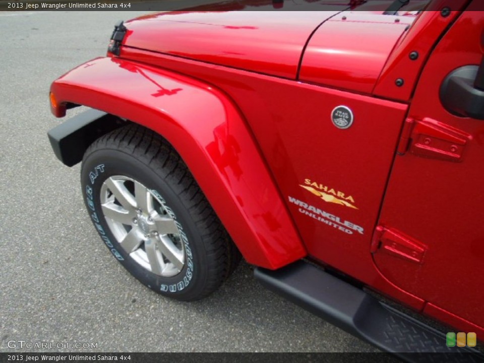 2013 Jeep Wrangler Unlimited Custom Badge and Logo Photo #69437833