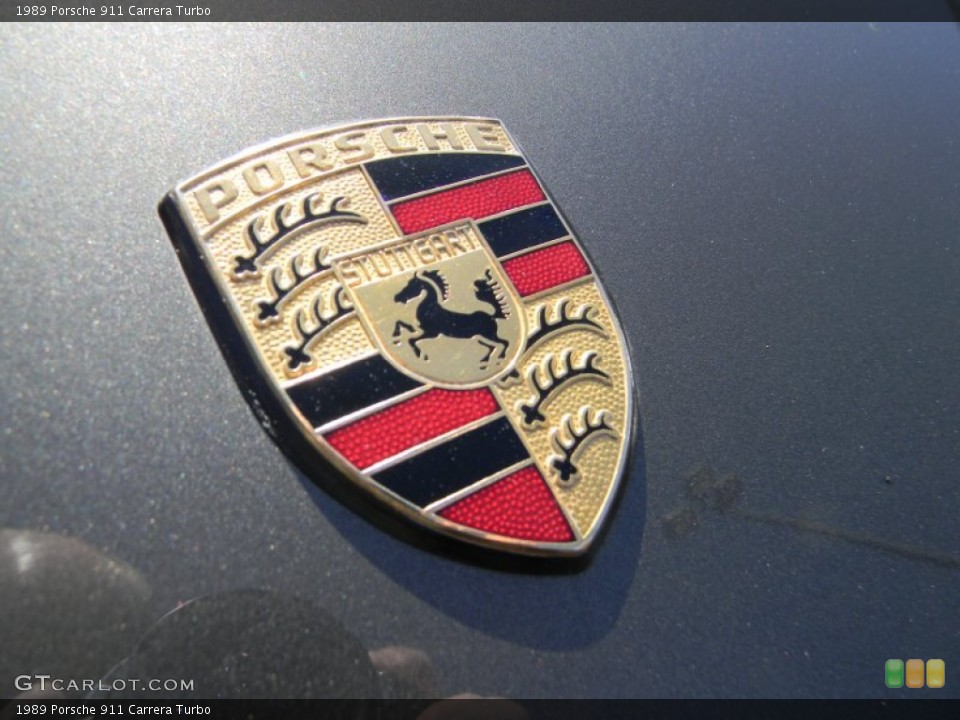 1989 Porsche 911 Badges and Logos