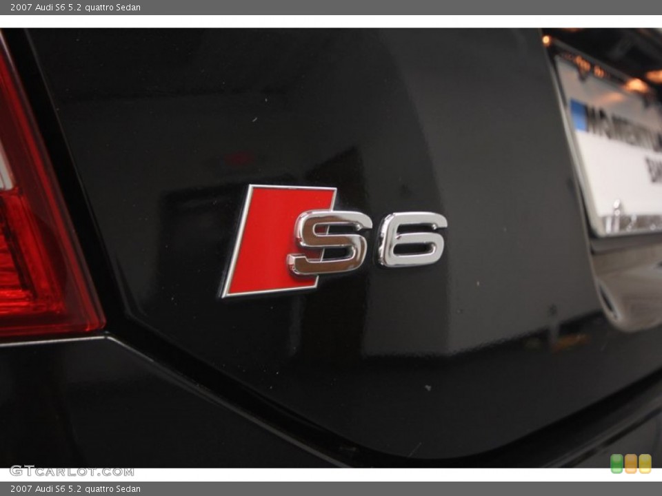 2007 Audi S6 Badges and Logos