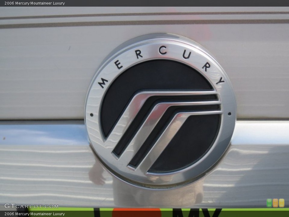 2006 Mercury Mountaineer Badges and Logos