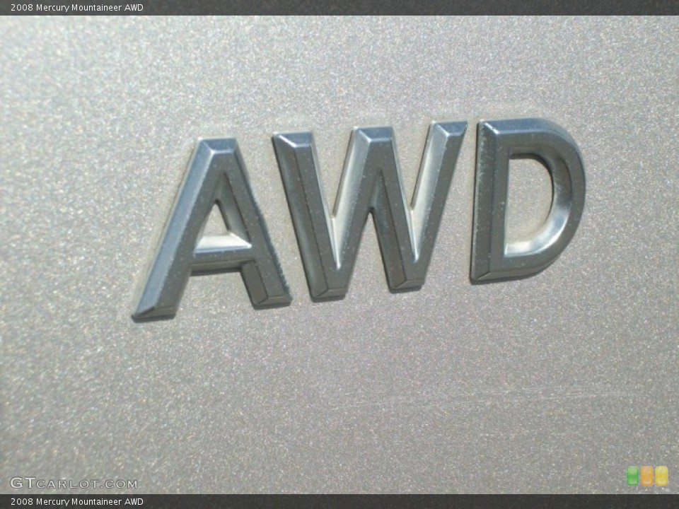 2008 Mercury Mountaineer Badges and Logos