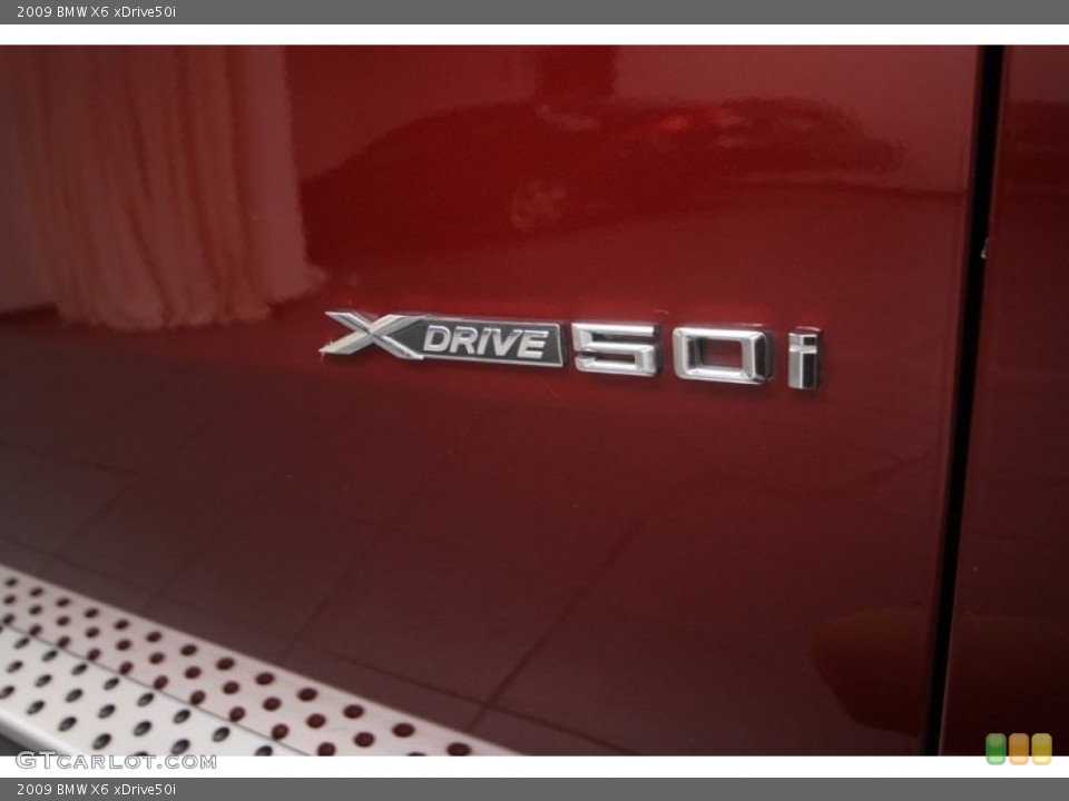 2009 BMW X6 Badges and Logos