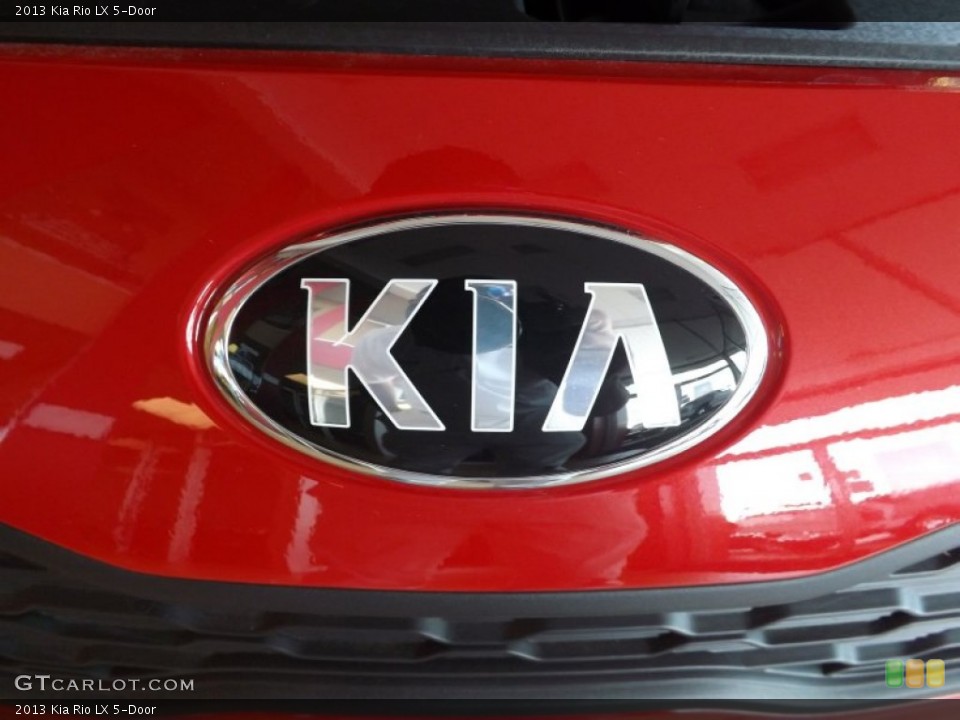 2013 Kia Rio Custom Badge and Logo Photo #70037879