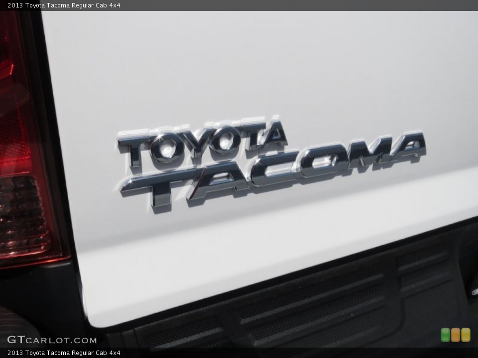 2013 Toyota Tacoma Badges and Logos