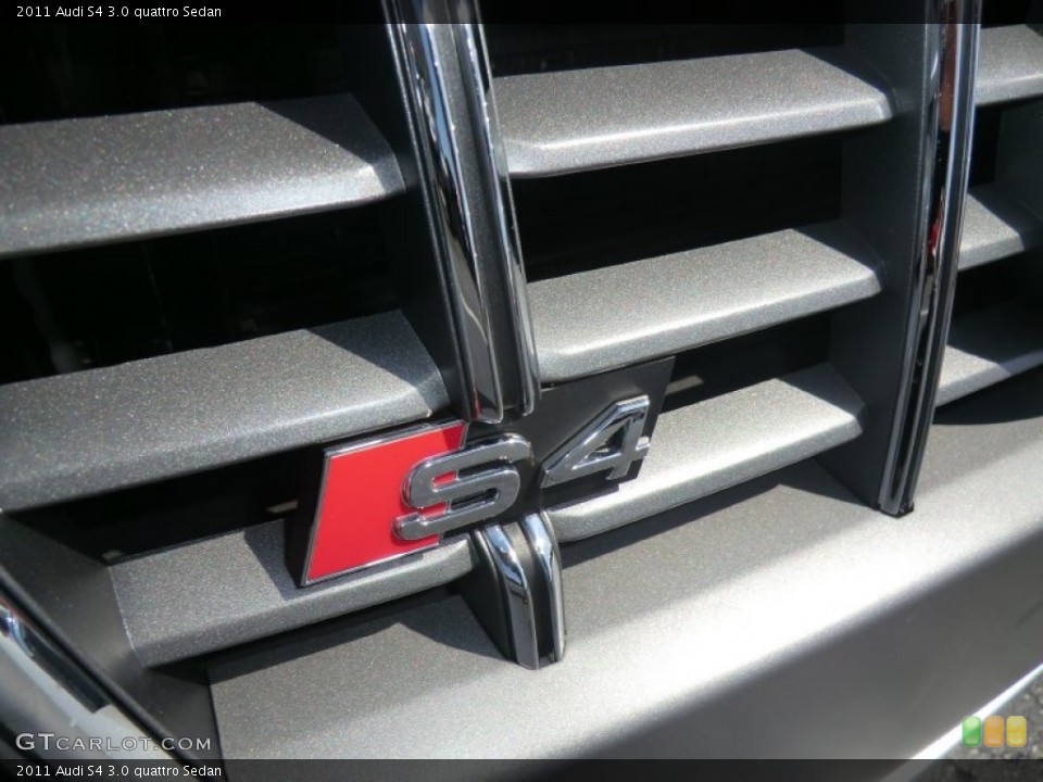 2011 Audi S4 Badges and Logos