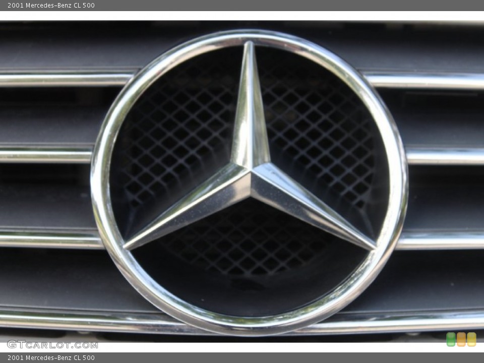 2001 Mercedes-Benz CL Badges and Logos