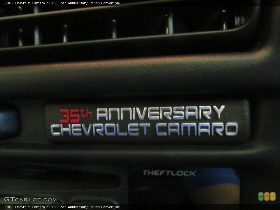 2002 Chevrolet Camaro Custom Badge and Logo Photo #70649092