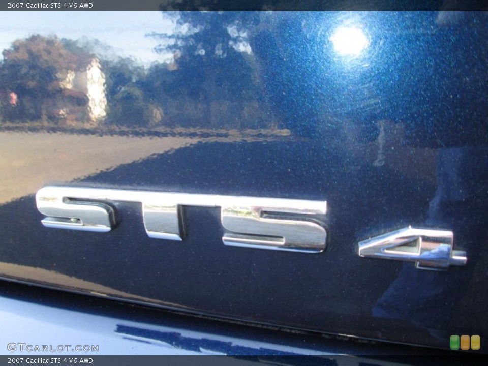 2007 Cadillac STS Badges and Logos