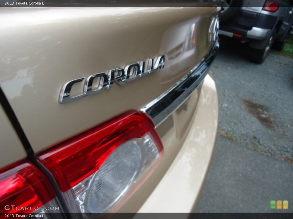 2013 Toyota Corolla Badges and Logos