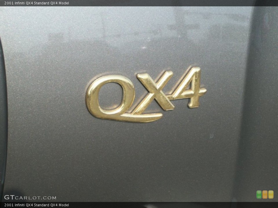 2001 Infiniti QX4 Badges and Logos