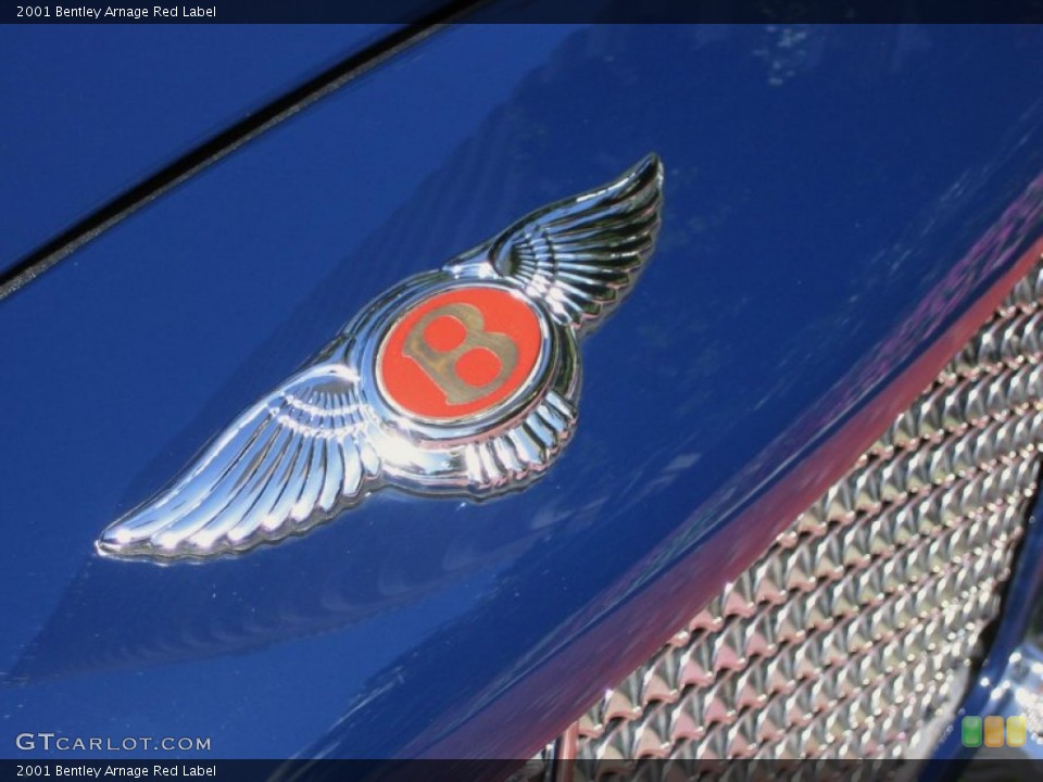 2001 Bentley Arnage Badges and Logos