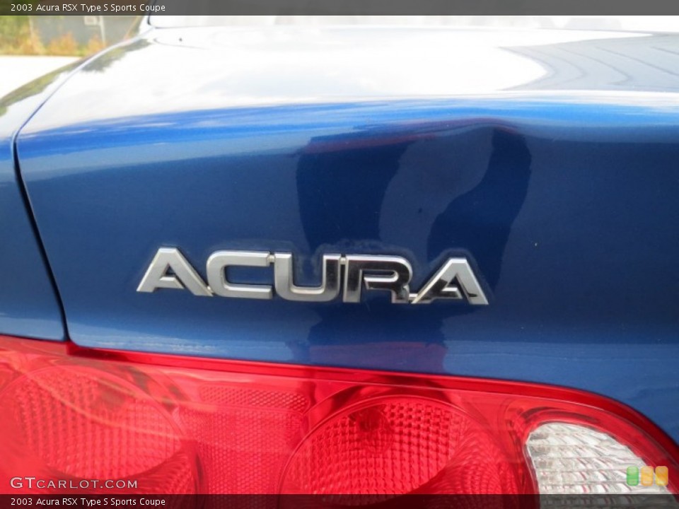2003 Acura RSX Badges and Logos