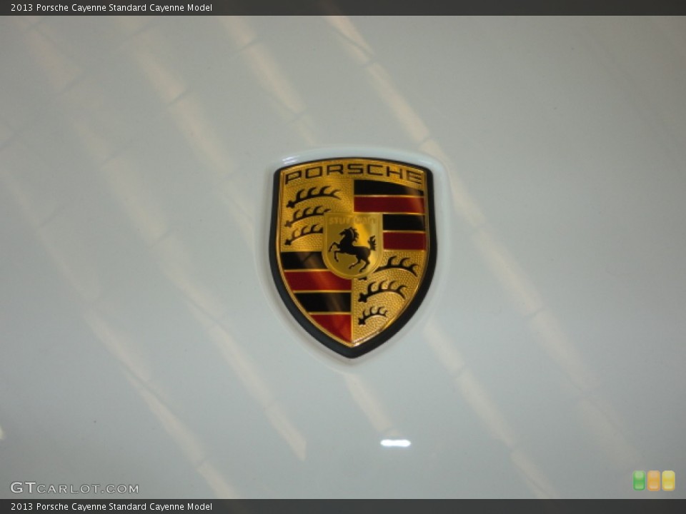 2013 Porsche Cayenne Badges and Logos