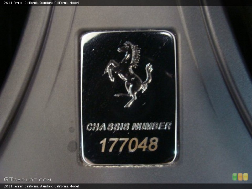 2011 Ferrari California Custom Badge and Logo Photo #71795419