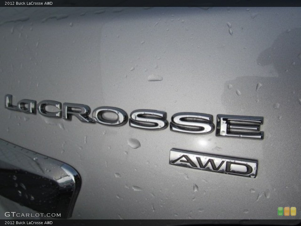 2012 Buick LaCrosse Badges and Logos