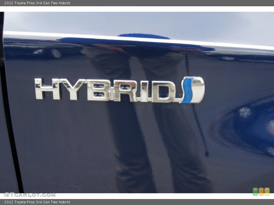 2012 Toyota Prius 3rd Gen Custom Badge and Logo Photo #71958032
