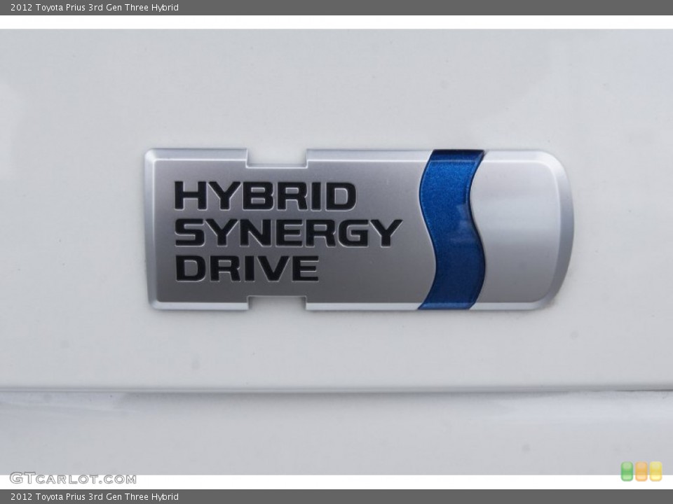 2012 Toyota Prius 3rd Gen Custom Badge and Logo Photo #71958913