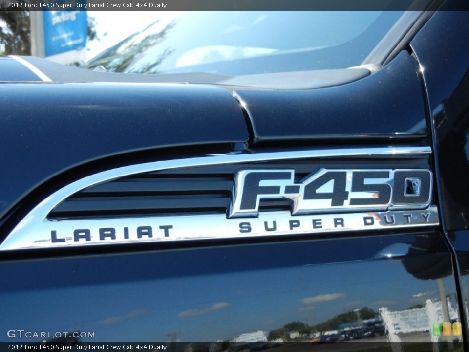 2012 Ford F450 Super Duty Badges and Logos