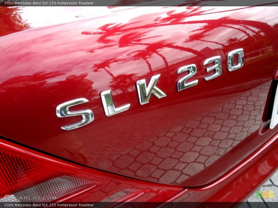 2000 Mercedes-Benz SLK Badges and Logos