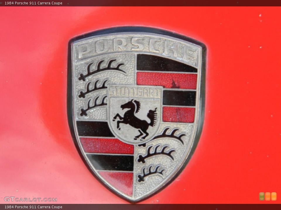 1984 Porsche 911 Badges and Logos